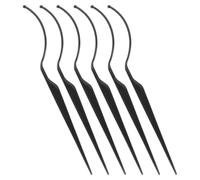 SHINEOFI 6pcs Portable Acrylic False Eyelash Holder with Modern Aesthetic and Sl esign for Organizing and Storing False Eyelashes Fluffy in Styles for Professional or Home Use