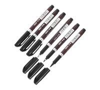 SHINEOFI 6pcs Refillable Japanese Brush Pen for Calligraphy and Water Ink Painting Elasticity and Absorption for Beginners and Professionals Suitable for Chinese and Japanese Sumi Art