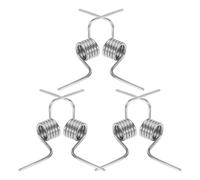 SHINEOFI 6pcs Refrigerator Door Spring Replacement Coil Torsion Springs Made of Steel with Easy Installation and Quiet Operation for Kitchen Appliance Maintenance in Families