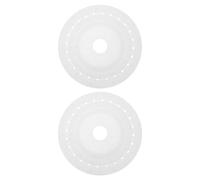 SHINEOFI 6pcs Rosette Maker Template Ribbon Button Badge Rosette Crafting Tool with Stable Material Support Reusable Plastic for School and Home DIY Decoration