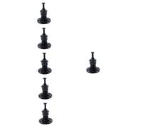 SHINEOFI 6pcs Thickened Iron Stair Railing Bracket Wall Mounted Handrail Support Holder with Base for Home Office Hotel Staircase Fixing