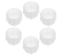 SHINEOFI 6pcs Washing Machine Inlet Screen Filter with Longer Mesh Design, Plastic Inline Hose Strainer for 2cm Water Supply Hose, Efficient Sediment Protection and Retains Filtering