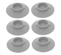SHINEOFI 6pcs Washing Machine Pads Non-slip Shock Absorption Foot Pads for Noise Reduction Drum Washer Stabilizer