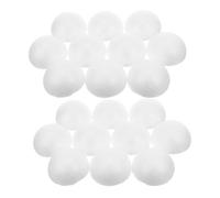 SHINEOFI 70pcs White Half Foam Balls for DIY Crafts Polystyrene Hemispheres for Christmas Thanksgiving Festival Art Projects and Handmade Decorations