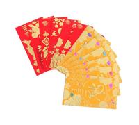 SHINEOFI 72pcs Vietnamese Lunar New Year Envelopes 2026 Spring Festival Red Packets Lucky Money Envelopes for Family Friends Business