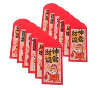 SHINEOFI 72pcs Year Horse Red Envelopes Thick Paper Spring Festival Hongbao Money Packets Traditional Chinese Lunar Year Lucky Money Pockets for Family Business and Friends Celebration