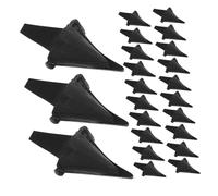 SHINEOFI 80pcs DIY Plastic Chicken Mouth Inserts for Crafts Realistic Faux Chick Beak Accessories for Plush Making Lightweight and Portable Animal Craft Supplies for Holiday Decorations
