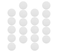 SHINEOFI 80pcs White Circle Cutouts Paper, 6 Inch Round Die Cut Thick Smooth Craft Cardstock 92lb 250 GSM for Creative Play and Making Thank You Notes