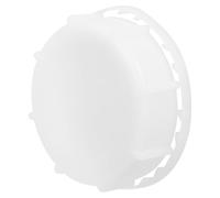 SHINEOFI 81mm White Pe Plastic Bung Cap Drum Lid with Internal Thread Sturdy Drum Bung Plug for Maintaining Integrity and Stability for Industrial Covers and Chemical Barrel Sealing