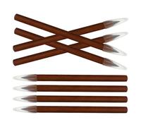 SHINEOFI 8pcs Inkless Eternal Pencil Woodworking Pencil Everlasting Pen Reusable No Sharpening Needed Tree Wood Metal Tip for Note Taking and Sketching by Students and Teachers