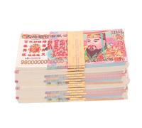 SHINEOFI 8PCS Realistic Double Sided Feng Shui Ancestor Money with Clear Denomination Patterns for Funeral Ceremonies and Ancestral Sacrifice Handmade Chinese Sacrificial Banknotes for