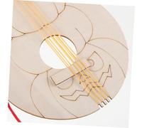 SHINEOFI 8pcs Rustic Wood Guitar Cutouts for DIY Coloring Thanksgiving Fall Musical Instrument Ornaments Creative Craft Decorations for Autumn Parties and Wedding Accents