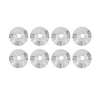 SHINEOFI 8PCS Speaker Base Pad Set Shockproof Spike Feet for Audio Subwoofer and Amplifier Durable Chrome Plated Metal Protector for CD Players and Floor Safety