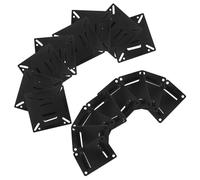 SHINEOFI 8pcs Tv Wall Mount Brackets Heavy Duty Monitor Hangers with Tool Setup and Multi Directional Rotation for LED LCD Screens Home Office Use