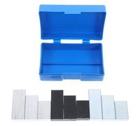 SHINEOFI 9pcs Physics Experiment Kit for Density Comparison with Aluminum Iron and Plastic Blocks, Middle School Science Education Tool for Material Density Measurement