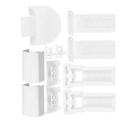 SHINEOFI Accessories Easy and Operate with Not Material to Simple Pom, Pleated Curtain Kit to Fall, Roller Blind Replacement Parts White Suitable for Living Room and Office Windows