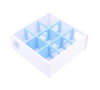 SHINEOFI Acrylic Hamster Maze Tube Labyrinth Activity Toy Blue Creative Pet Exercising Tunnel for Dwarf Hamsters Small Animals Interactive Plaything