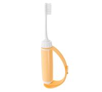 SHINEOFI Adaptive Toothbrush for Seniors with Widened Antislip Grip and Silicone Handle, Mobility Aid Toothbrush for Adults, Compatible with Regular Toothpaste, for Daily Oral Care
