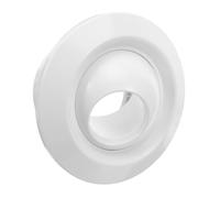 SHINEOFI Adjustable Abs Spherical Air Vent Cover Neck Condensation-Resistant Plastic Jet Nozzle Soffit Exhaust Diffuser for Bathroom Living Office HVAC Systems