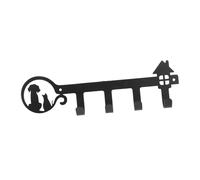 SHINEOFI Adorable Cartoon Hooks for Keys Decorative Iron Wall Hooks for Bathroom Kitchen Living Room Multiuse Space Saving Design for Tidy Organization and Efficient Space Management