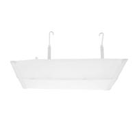 SHINEOFI Air Conditioner Deflector Versatile Wind Diverter Cover for Central Ac Vents Durable Baffle for Home Office Ceiling Units Protects Against Blows White Design