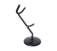 SHINEOFI Alto Saxophone Rack Black Iron with Soft Sponge, Wear-resistant Saxophone Stand for Secure Storage and Easy Access