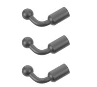 SHINEOFI Aluminum Alloy Ball Head Adapter Compact Camera Rig Mounting Adapter 3pcs with 17mm Ball to 1/4 Inch Female Thread Featuring Secure Fixation and Single-hand Operation