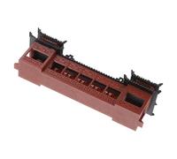 SHINEOFI Ancient Asian Architecture Miniature Pavilion Model Plastic Micro Corridor Single-layer Landscape Building for Garden Decoration and Eco Tank Display