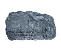 SHINEOFI Angel PET Memorial Statue Resin Grave Stone for Pets Home | Waterproof, Stable Placement, Photo-stickable Surface, Tribute Decor for Final Resting Place and Garden Display
