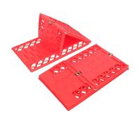 SHINEOFI Anti-Skid Traction Board for Car Tires, Foldable Snow and Mud Tire Traction Mats, 1 Pair Emergency Grip Aid Pads for Vehicle Off-Road Escape and Winter Driving