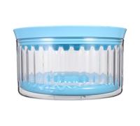 SHINEOFI Anti-spill Floating Dog Water Bowl with Whisker-friendly Transparent Disk Splash Hydration for Travel and Outdoor Use Suitable for Dogs