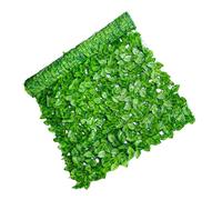 SHINEOFI Artificial Leaf Fence Decor Net Green Faux Plant Hedge Easy to Use Large-Size Plastic Simulation Leaf Privacy Screen for Garden and Lawn for Wall and Outdoor Decoration