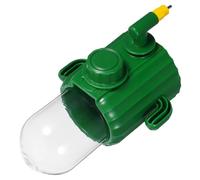 SHINEOFI Automatic Cactus-shaped Bird Water Container Spill-resistant Feeder for Cage Hanging Multi-purpose Parrot and Small Bird Water Dispenser with Stylish Modern Design