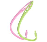 SHINEOFI Back Massage Sticks Pp Material and Comfortable to Hold 2 Pcs Manual Massage Tools with Ergonomic Design and Random Color for Waist and Body Parts, for Travel