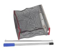 SHINEOFI Badminton Resin Ball Indoor Picker Tool Height Adjustable Handle and Net Storage, Wear-resistant and Efficient Collection for Professional Training Venues and Schools Sports
