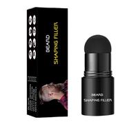 SHINEOFI Beard Shaping Filler Stick and Styling with Mini Brush for Men Sturdy Artificial Fiber and Plastic Material Thickens Beard Naturally and Is Not Easy to Fall