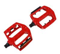 SHINEOFI Bike Pedals 1 Pair with Single Rolling Beads Bearing Structure Multi-purpose and Steady Pedals Aluminium Alloy for Commuting and Recreational Riding on Cycle Cross Bikes