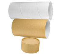 SHINEOFI Biodegradable Pet Memorial Ashes Urn Tube, Kraft Paper Scattering Urn for Dog and Cat Ashes, Small 10X26Cm Keepsake for Cremation and Memorial Use