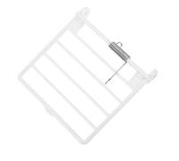 SHINEOFI Bird Cage Door Spring Hinge Assembly Replacement Parts for Plastic Wire Birdcage Replacement Kit Pet Cage Door Accessory for Parrot Guinea Pig Chinchilla Budgie