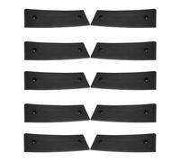 SHINEOFI Boat Trailer Accessories for Enhanced Stability and Versatile Use 10pcs Double Layer Bunk Slide Pads with Abs Material Black Marine Non-skid Pads for Easy Boat Loading