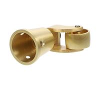 SHINEOFI Brass Heavy Duty Chair Casters Swivel Furniture Wheels Small Round Cup Style Replacement for Sofas Cabinets Tables Silent Bearings