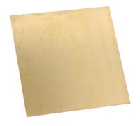 SHINEOFI Brass Plate For Engraving And Handcrafting 100x100mm 0.8mm Thick Easy To Handle Brass Sheet For Craftsmen