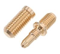 SHINEOFI Brass Pool Cue Screws for Billiard Cue Joint Connector Cylindrical Shape Hardware and Grip Comfort for Extended Gameplay and Long Practice Sessions