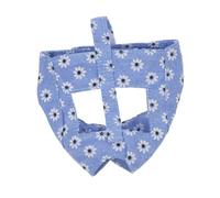 SHINEOFI Breathable Cat Mouth Cover Anti-bite Pet Muzzle for Injection Bath Grooming Washable Cloth Material Lightweight and Practical Cat Muzzle for Safe Handling Blue