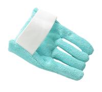 SHINEOFI Breathable Toe Separation Pad, Foot Fester Prevention Cushion, Soft Towel Cloth Foot Care Accessory for Toes, Green, for Elderly and Stroke Patients