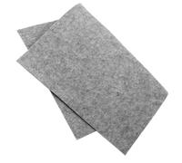 SHINEOFI Calligraphy Wool Felt Mat 50x70cm Thickened Gray Desk Pad for Painting and Writing, Professional Chinese Calligraphy Practice Cushion for Students and Artists