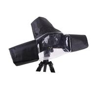 SHINEOFI Camera Rain Cover with Elastic Adjusting Rope and Zipper Lens Protector for Middle Long Focus DSLR Dustproof Shield for Outdoor Rainy Desert and Seaside Use