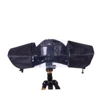 SHINEOFI Camera Rain Cover with Zipper Bottom Elastic Lens Protector for DSLR and Middle Long Focus Cameras Dustproof Shield for Rain Snow and Harsh Outdoor Conditions