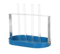 SHINEOFI Capillary Tubes with Support Rack for Capillary Action Demonstration Kit Laboratory Equipment for Physics Teaching and Classroom Science Experiments