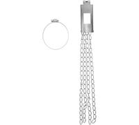 SHINEOFI Car Anti Static Strap with Reflective Metal, Vehicle Electrostatic Earth Belt Ground Wire for Exhaust, Four-chain Automobile Static Grounding Strap for Car Safety